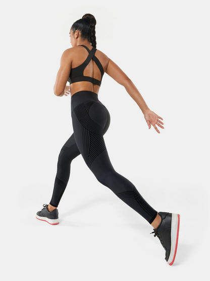 PowerBand Resistance Leggings (Reversible Wear)