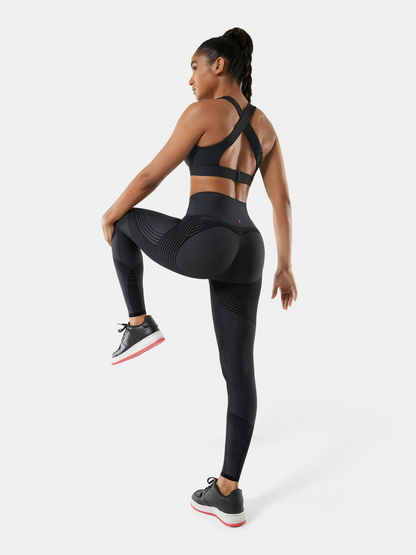 PowerBand Resistance Leggings (Reversible Wear)