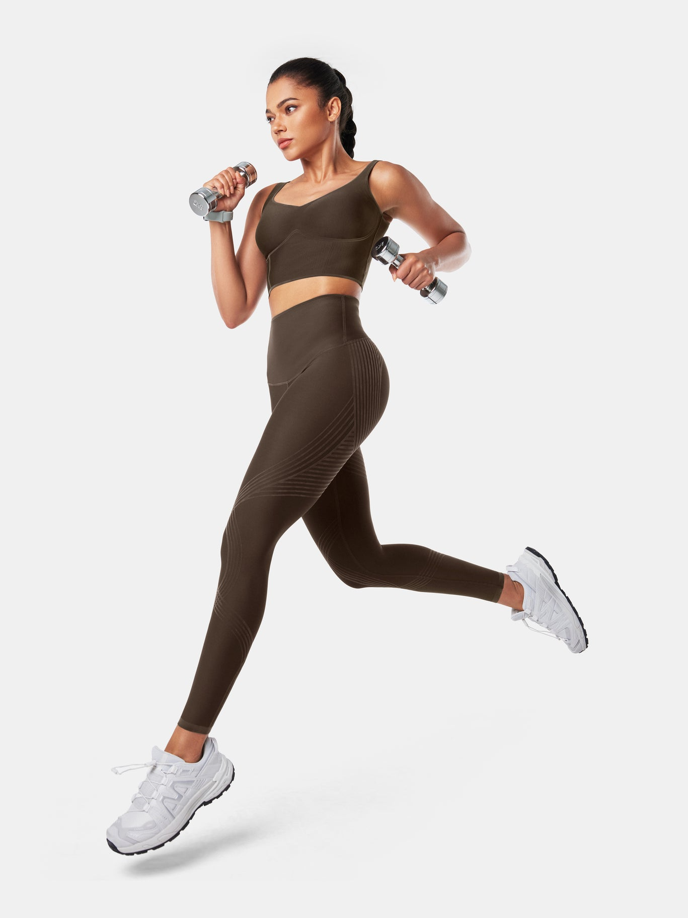 PowerBand Resistance Leggings (Reversible Wear)