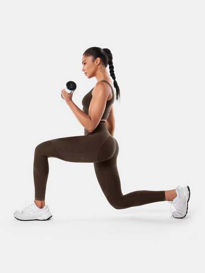 PowerBand Resistance Leggings (Reversible Wear)