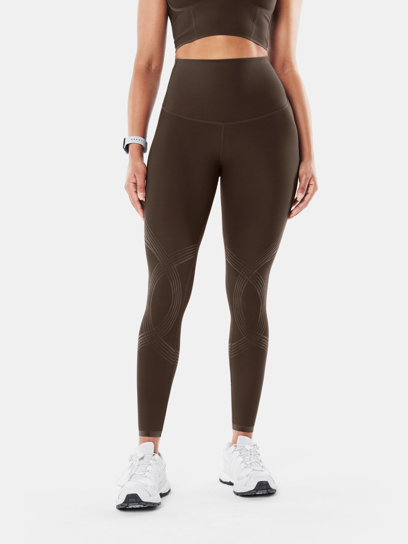 PowerBand Resistance Leggings (Reversible Wear)