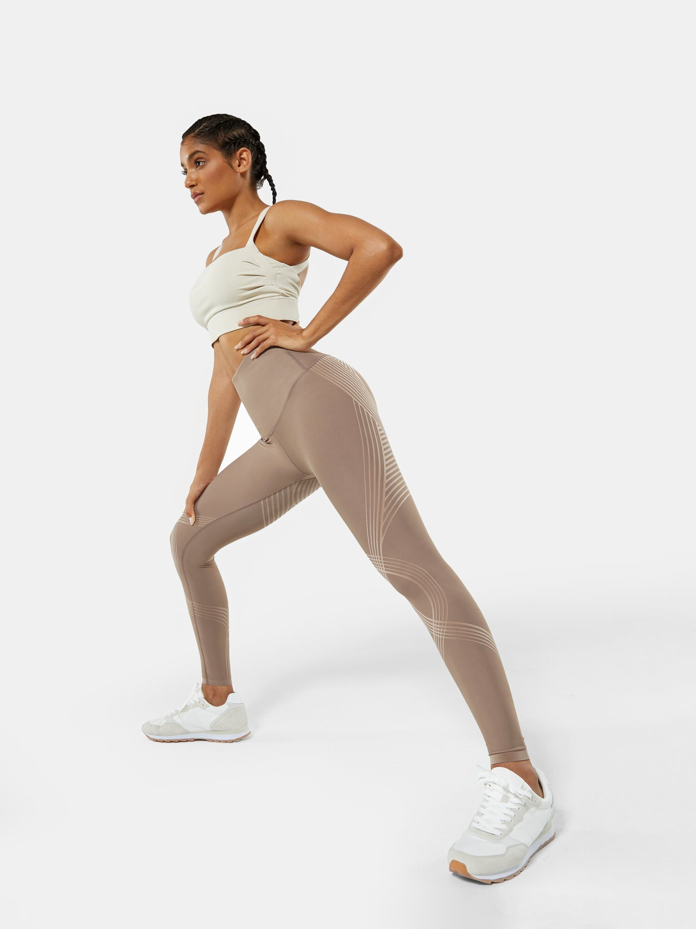 PowerBand Resistance Leggings (Reversible Wear)