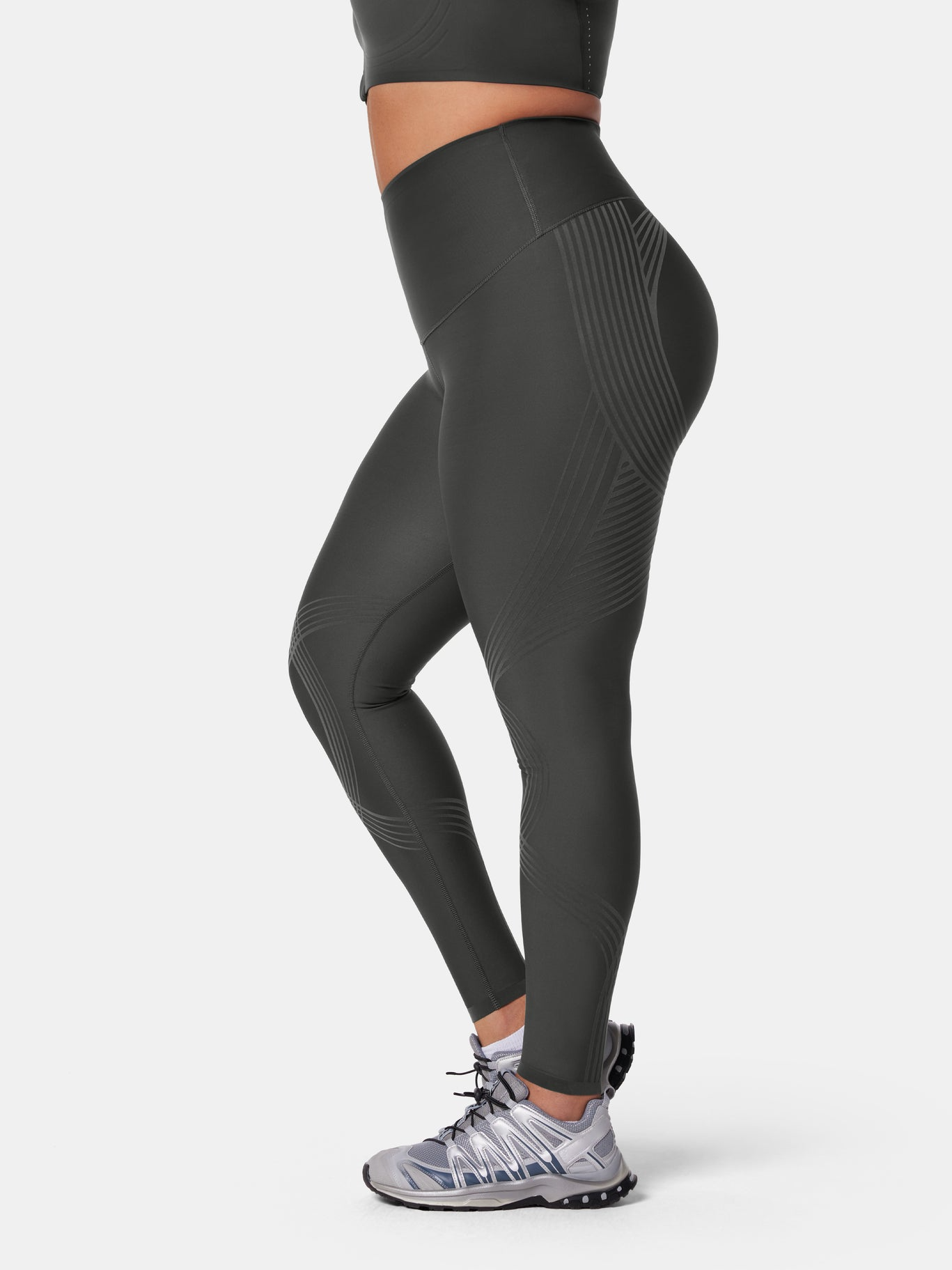PowerBand Resistance Leggings (Reversible Wear)