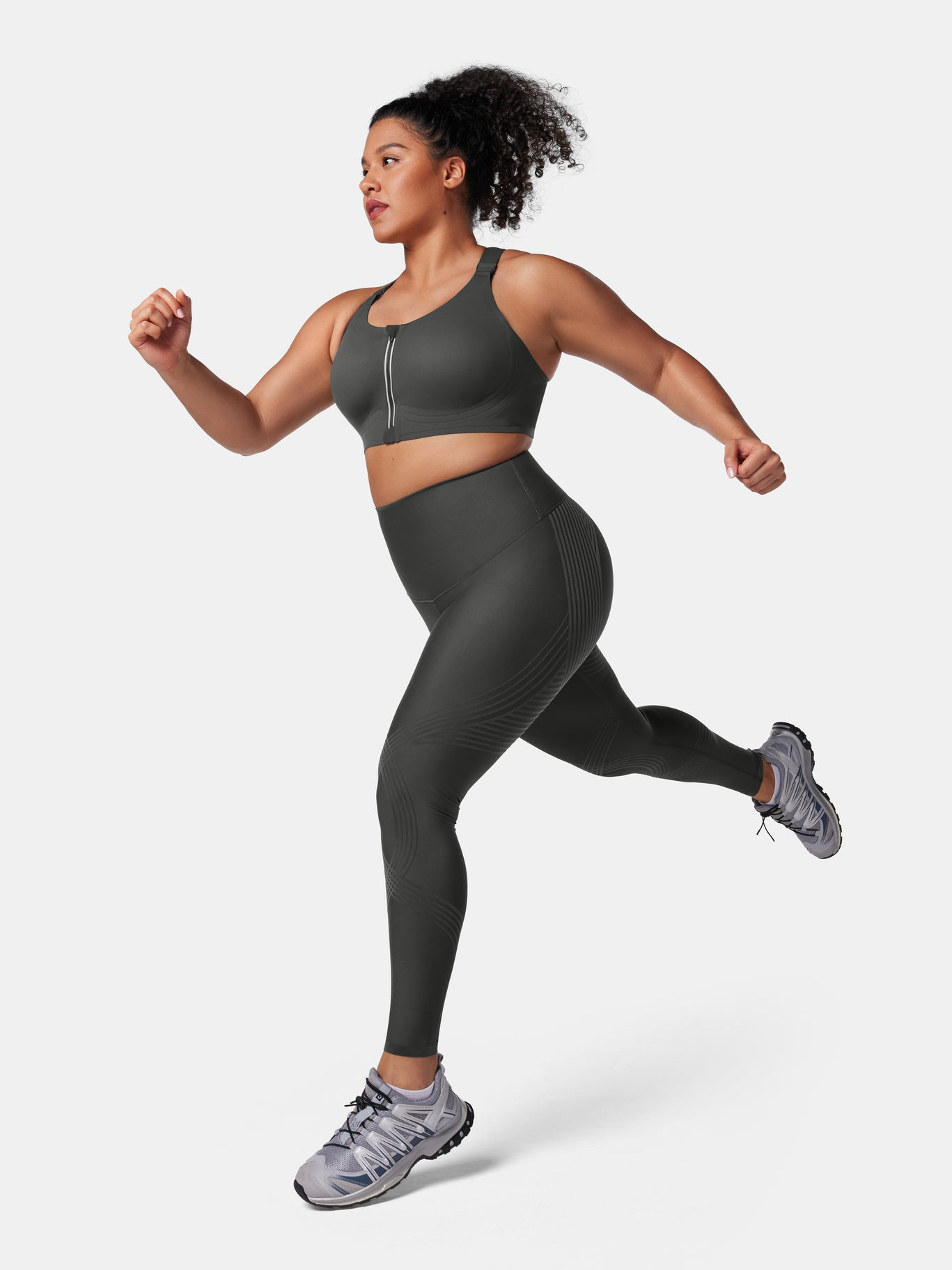 PowerBand Resistance Leggings (Reversible Wear)