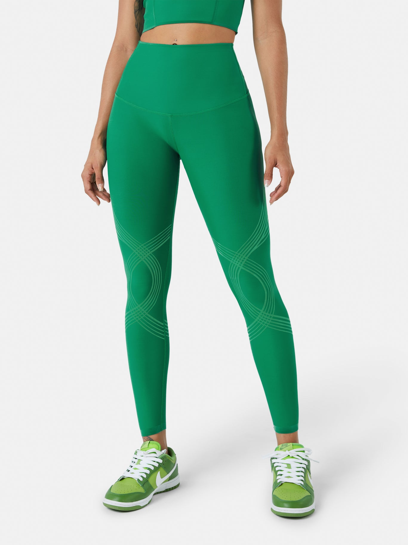 PowerBand Resistance Leggings (Reversible Wear)