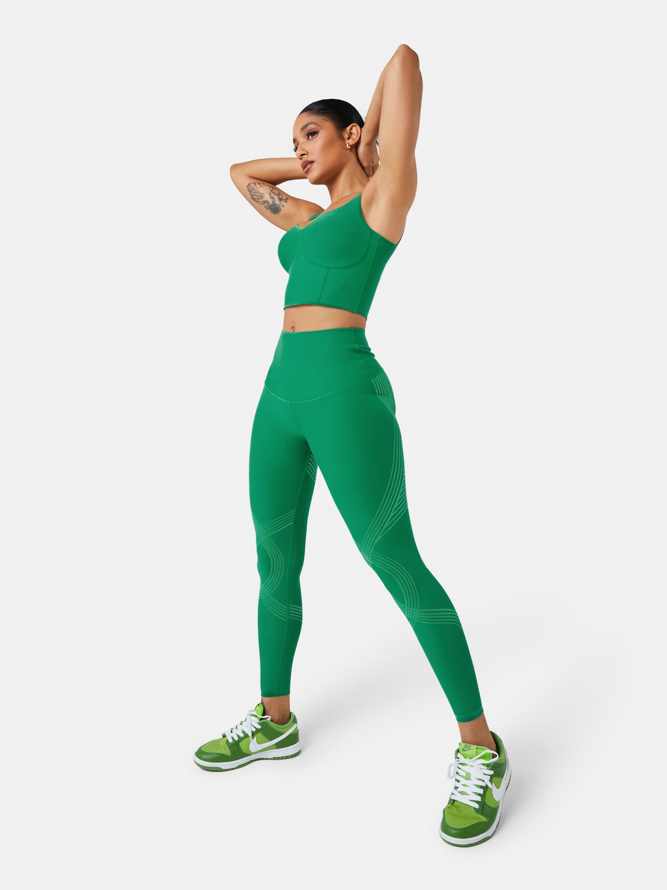 PowerBand Resistance Leggings (Reversible Wear)