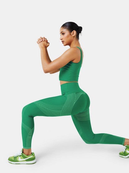 PowerBand Resistance Leggings (Reversible Wear)